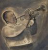 THELMA JOHNSON STREAT (1911 - 1959) Louis Armstrong.